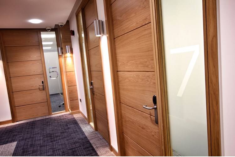 Oak internal fire doors